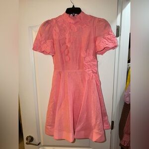 ANTONIO MELANI Pink Floral Appliqué